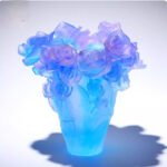 Light-luxury Rose Vase For Living Roomsartistic Floral Arrangement Decor